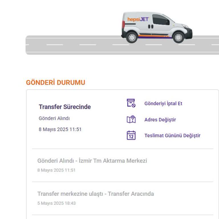 Hepsijet Kargo Teslimat Gecikmesi Ve Yanıltıcı Bilgilendirme