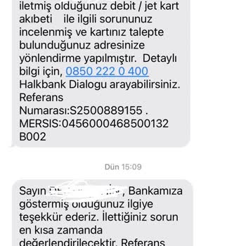 Adres Güncellemesine Rağmen Kredi Kartım İade Edildi Mağduriyetim Giderilmiyor