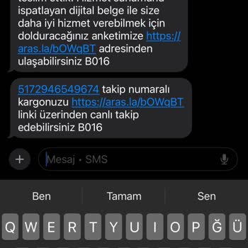 Teslim Edilmediği Halde Teslim Görünen Kargo Ve Yetersiz Müşteri Hizmetleri