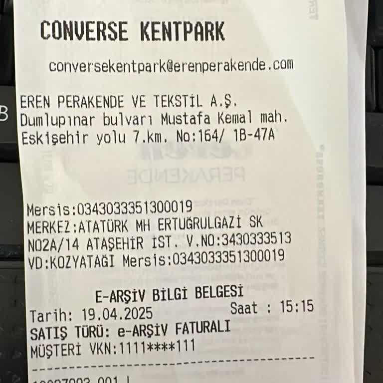 Converse Mağazası İade Talebimi 14 Gün Dolmadan Reddetti