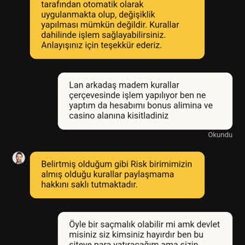 Kazancım Silindi, Destek Ekibi Hakaret Etti Ve Erişimim Kısıtlandı