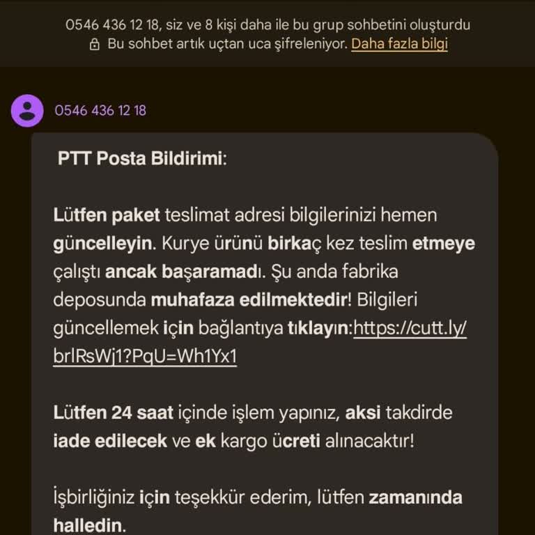 Adıma Gönderilen Sahte Mesajlar Nedeniyle Mağduriyet Yaşıyorum