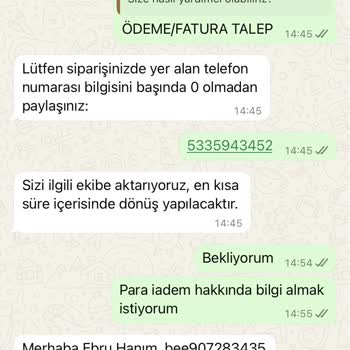 İade Sürecinde Yaşanan Sorunlar Ve Yanlış Bilgilendirme