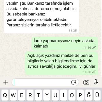 İade Sürecinde Yaşanan Sorunlar Ve Yanlış Bilgilendirme