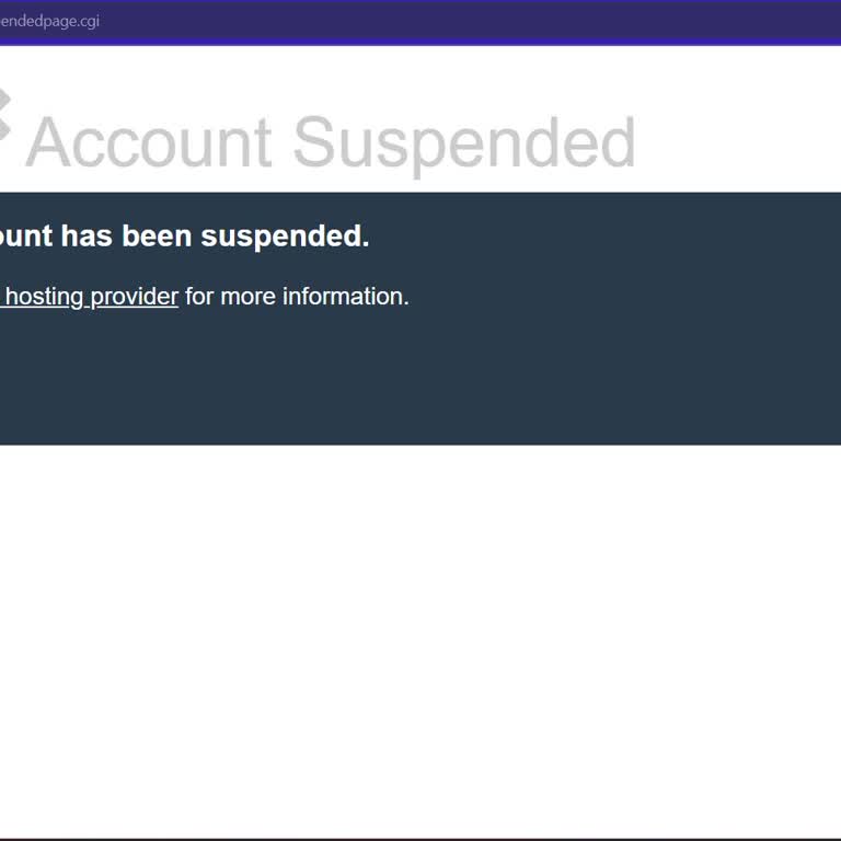 Web Sitem Askıya Alındı, 3 Gündür Yanıt Yok!