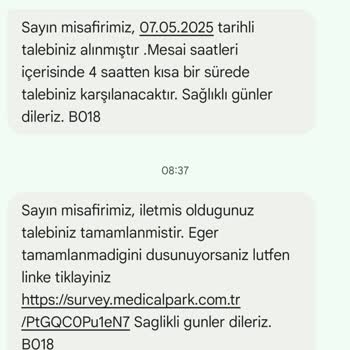 Medical Park'ta İletişim Eksikliği Hasta Memnuniyetini Düşürüyor