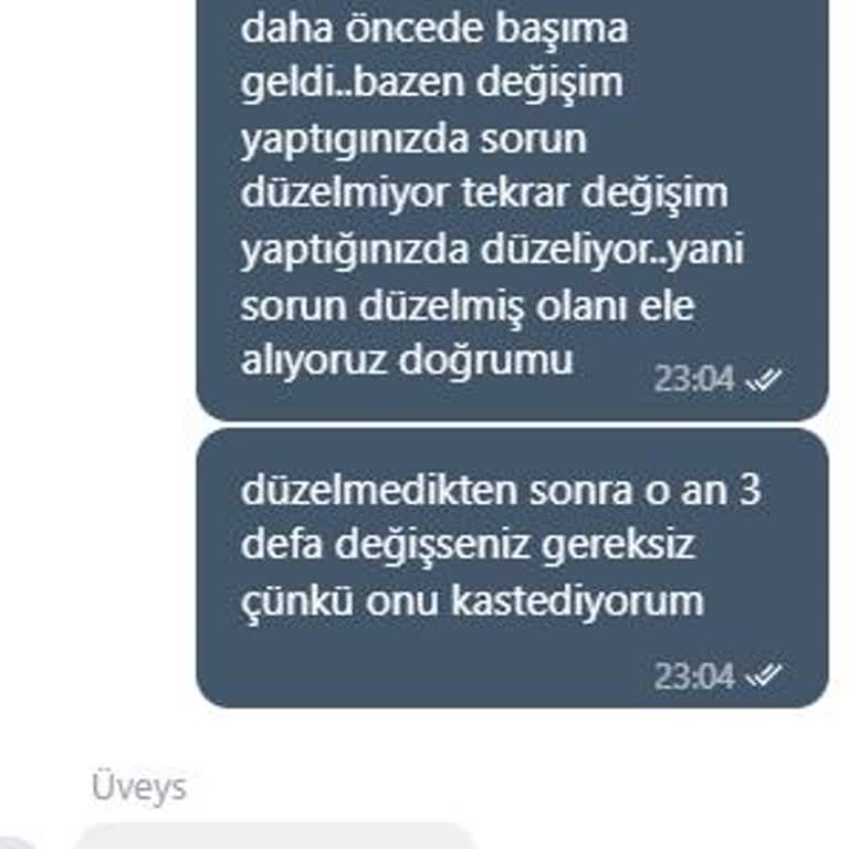 Proxy Değişim Haklarım Sorun Çözülmeden Tükendi Ve Destek Alamadım