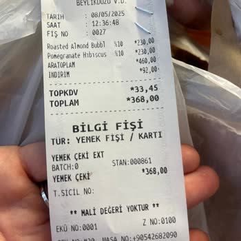 Dökülmüş Kahve Siparişi Sonrası Yetersiz Çözüm Ve Maddi Kayıp Yaşadım