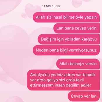 Yanlış Ürün Gönderimi Sonrası İletişimsizlik Ve Mağduriyet