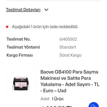 İade Reddi Ve Kötü Müşteri Hizmeti Hayal Kırıklığı