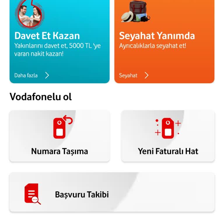 Vodafone FreeZone Başvurum Sonuçlanmıyor, Geri Dönüş Alamıyorum