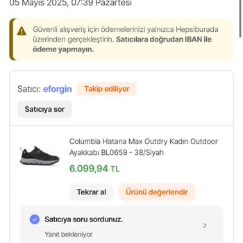 Siparişime Cevap Alamıyorum, Mağdur Ediliyorum!