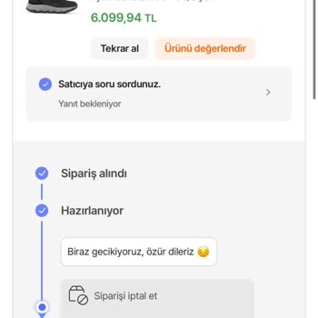 Siparişime Cevap Alamıyorum, Mağdur Ediliyorum!