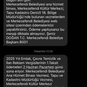 Denizli Büyükşehir Belediyesi'nden İzinsiz Ve Sürekli SMS Gönderimi