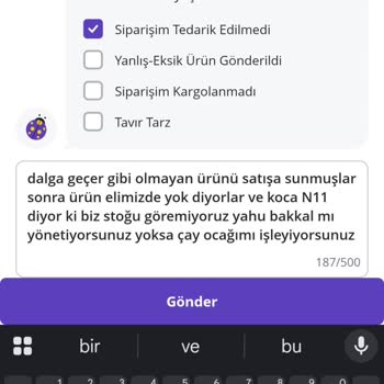 Stokta Olmayan Ürünü Satıp Paramı Geç İade Ettiler, Mağdur Oldum