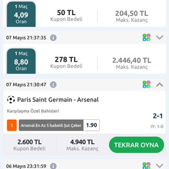 Bahis Sonucu Hatalı Güncellendi, Kazancım Mağdur Edildi