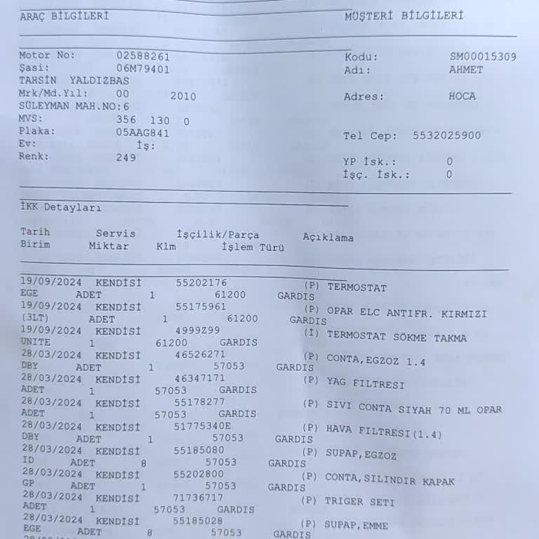 Fiat Egea Supap Arızası Ve Garanti Kapsamı Sorunu