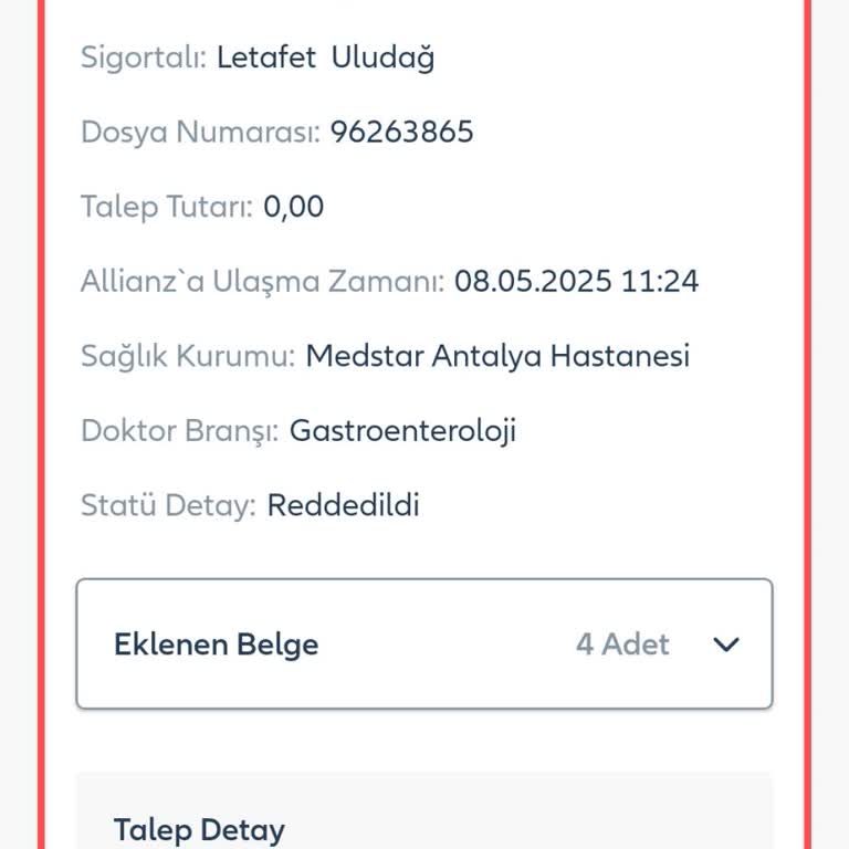 Sağlık Sigortam Ciddi Tetkikleri Karşılamadı, Mağdur Oldum