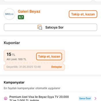 Kuponum Kullanılamadı Siparişim İptal Edildi Mağdur Oldum