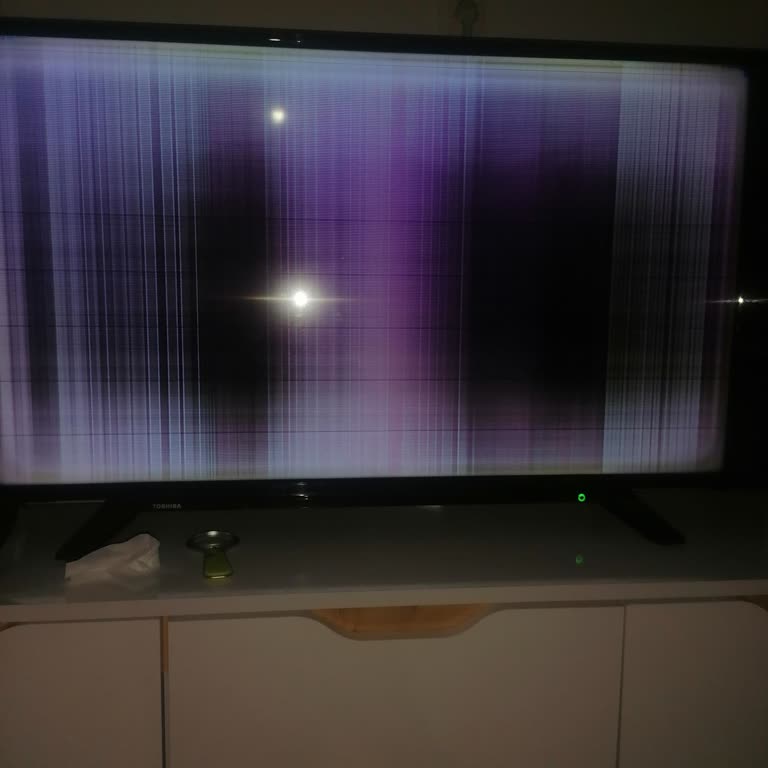 Toshiba TV'de Kısa Sürede Panel Arızası Ve Yetersiz Destek