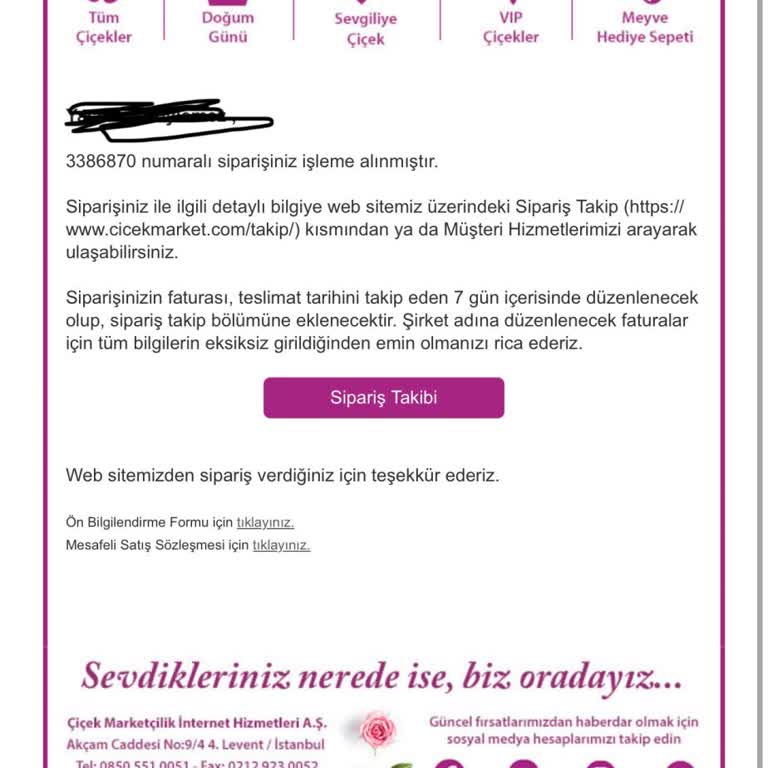 Teslim Edilmeyen Çiçek Ve İletişimsizlik Deneyimi