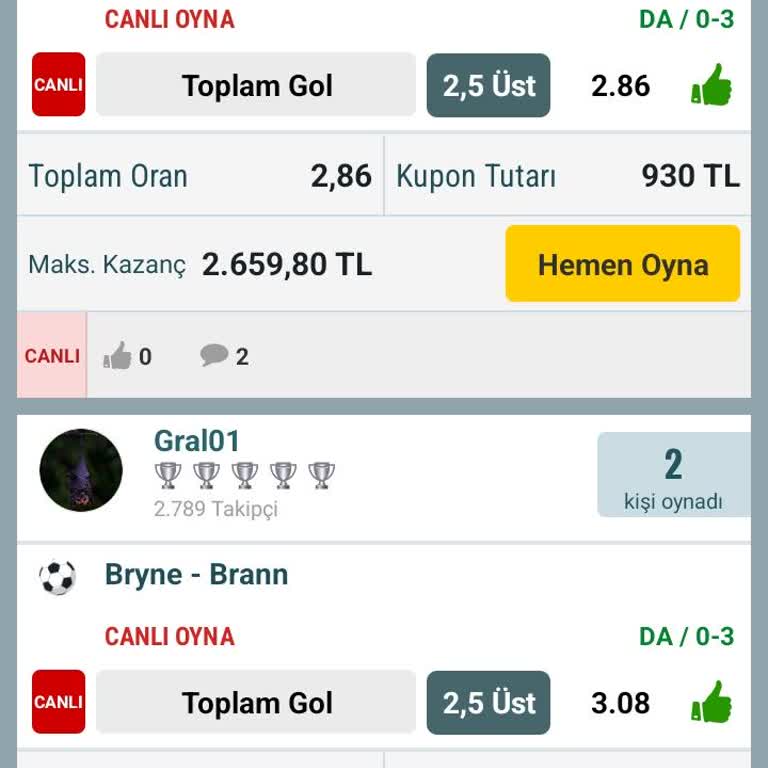 Maçta 2.5 Üst Seçeneği Hatası Nedeniyle Kupon İadesi Talebi