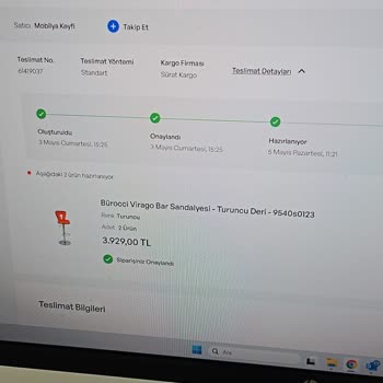 Sipariş Var Ama Satıcıda Görünmüyor, Ürün Gönderilmiyor