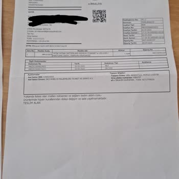 Yanlış Yatak Gönderimi Ve Eksik Özellikler Nedeniyle Mağduriyet