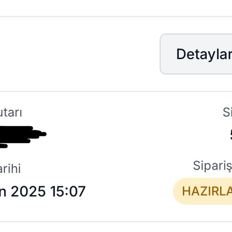Siparişin Kargoya Verilmemesi Ve İade Sürecinde Gecikme
