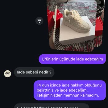 Yanlış Ürün Gönderimi Ve İade Reddiyle Mağdur Edildim