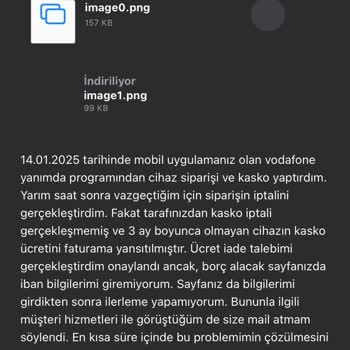 İptal Edilen Cihazın Kaskosu Faturama Yansıtılmaya Devam Ediyor, İade Yapılmıyor!