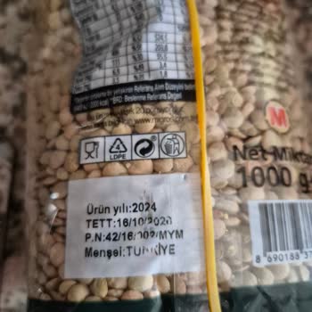 Son Kullanma Tarihi Geçmemiş Yeşil Mercimekte Kurtlanma Şikayeti