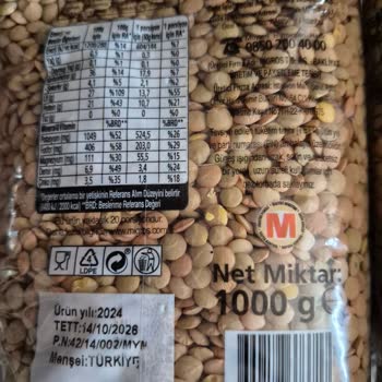 Son Kullanma Tarihi Geçmemiş Yeşil Mercimekte Kurtlanma Şikayeti