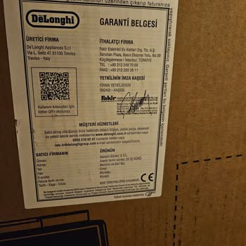 Yeni Alınan Kahve Makinesinin Su Haznesinde Çatlak Var