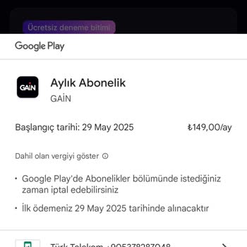 Abonelik Sorunu Nedeniyle Uygulamaya Giriş Yapamıyorum