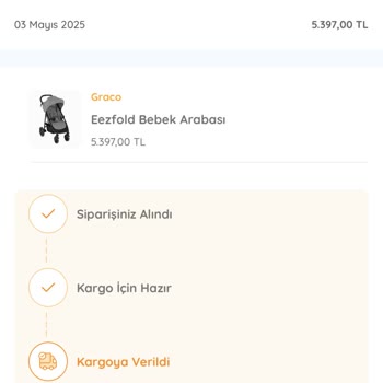 Bebek Arabası Siparişim Günlerdir Teslim Edilmedi, Kargo Takibi Yapamıyorum!