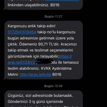Evdeyken Kargomun Teslim Edilmemesi Ve Kapalı Şubeye Yönlendirilmesi