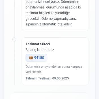 ETBİS Kayıtlı Firma Güven Sorunu Ve Ürün Gönderim Gecikmesi