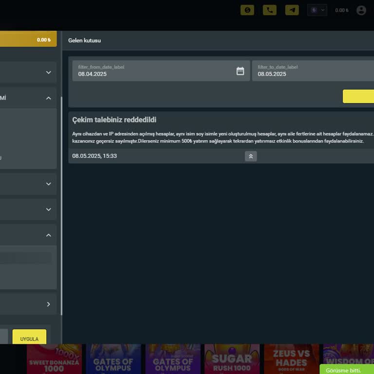 Holeyy.com Kazanç Ödemesiyle İlgili Sorun Yaşadım