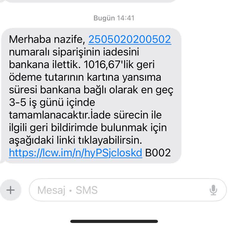Bilgilendirme Yapılmadan Sipariş İptali Ve Yetersiz Telafi Teklifi