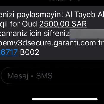 PTT Kargo Adına Gelen Mesajla Kartımdan Yüklü Miktarda Para Çekilmeye Çalışıldı