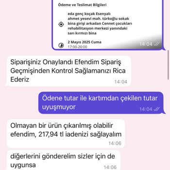 Mopaş Alışverişimde Fazla Çekim Ve İade Sorunları Yaşadım