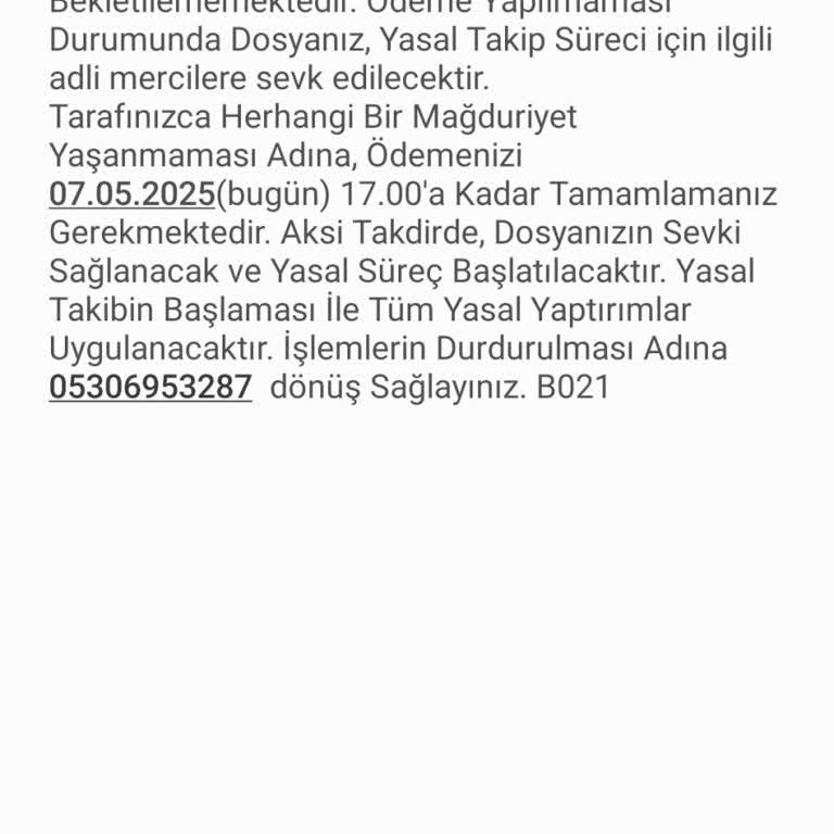 İzinsiz İşlem ve Para Talebi Hakkında Şikayet