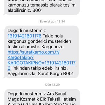 Kargom Bana Ulaşmadan Teslim Edilmiş Görünüyor Mağdurum