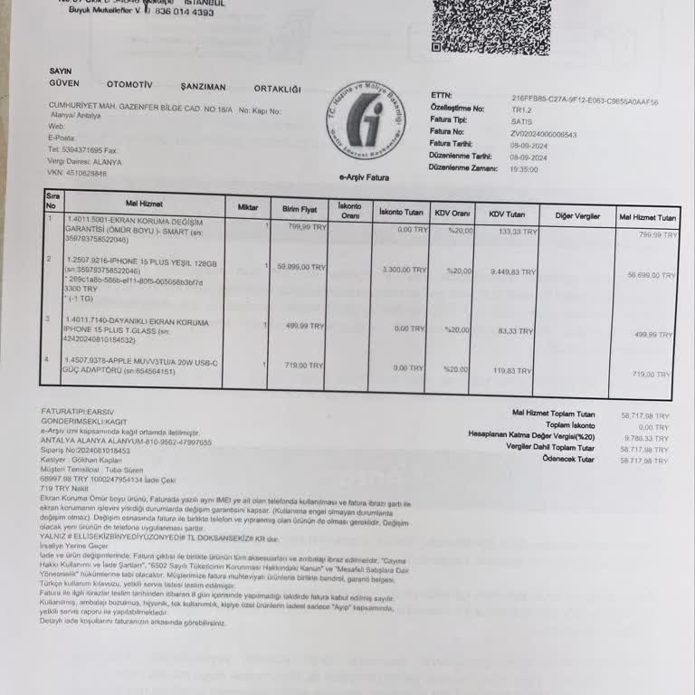 Ekstra Ücret Ödediğim Ekran Koruyucu 2 Aydır Temin Edilmiyor!