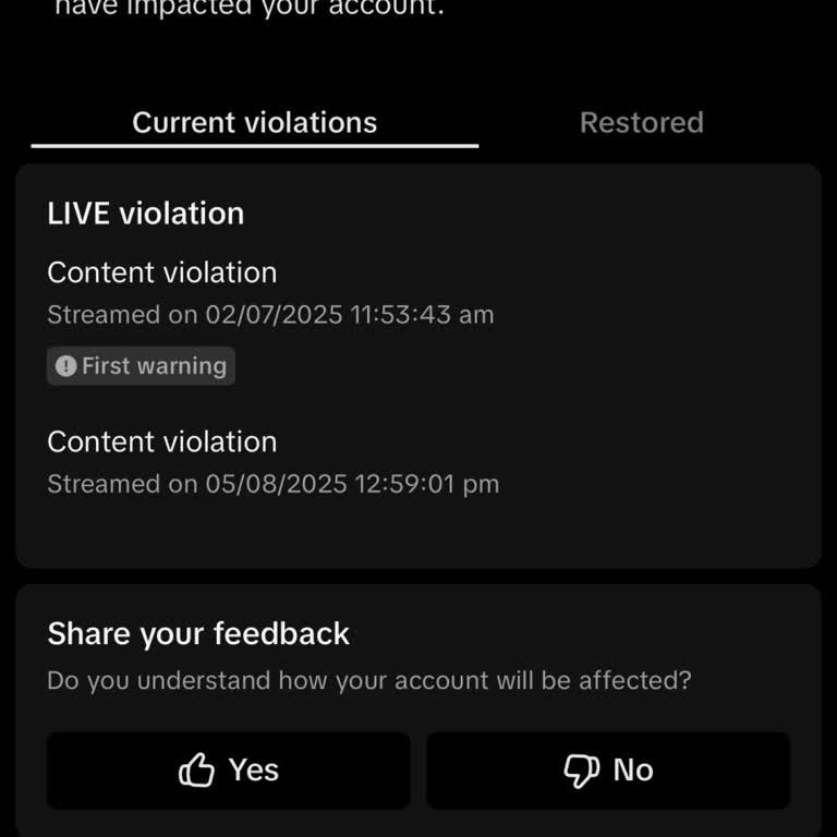 TikTok Haksız Canlı Yayın Banları Nedeniyle Hesabım Tehlikede