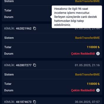 Prizmabet Hesabım İncelemeye Alındı Ve Kazancım Ödenmedi