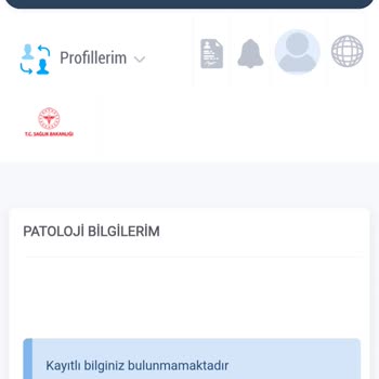 Patoloji Sonucu Bildirimi Var, E-nabız'da Kayıt Yok!