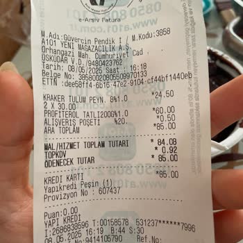 A101den Alınan Profiterolün Tadı Ve Kokusu Kötü Kreması Bozuk Çıktı