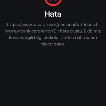 Enpara Kredi Kartı İle Papara Harcamalarında Sürekli Hata Ve Mağduriyet